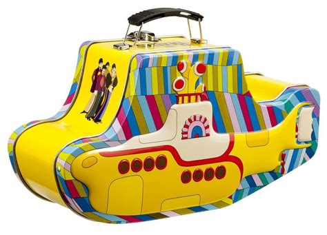 beatles yellow submarine lunch box